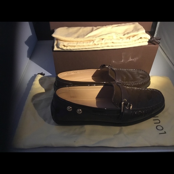 Louis Vuitton Patent Leather Monogram Ladies Shoes sz39 - Picture 2 of 7